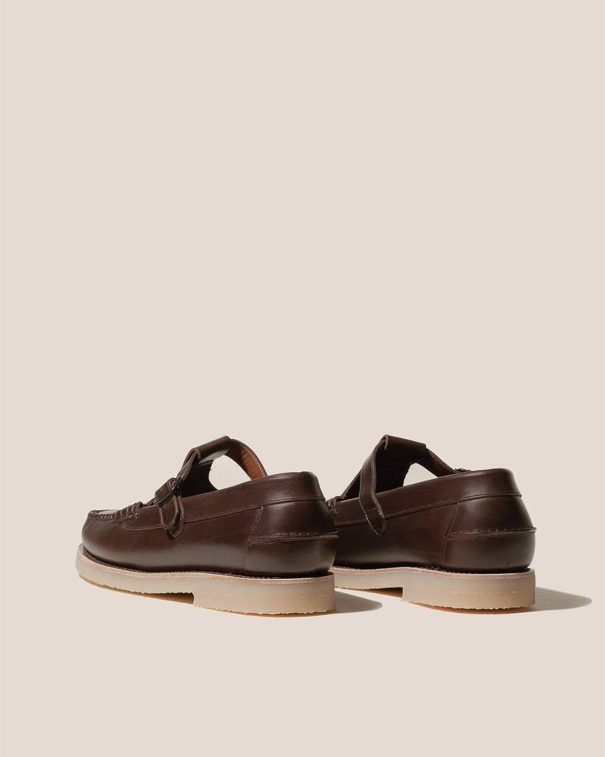 ALBER RUBBER VEG TAN - T-bar Loafer | Hereu Men