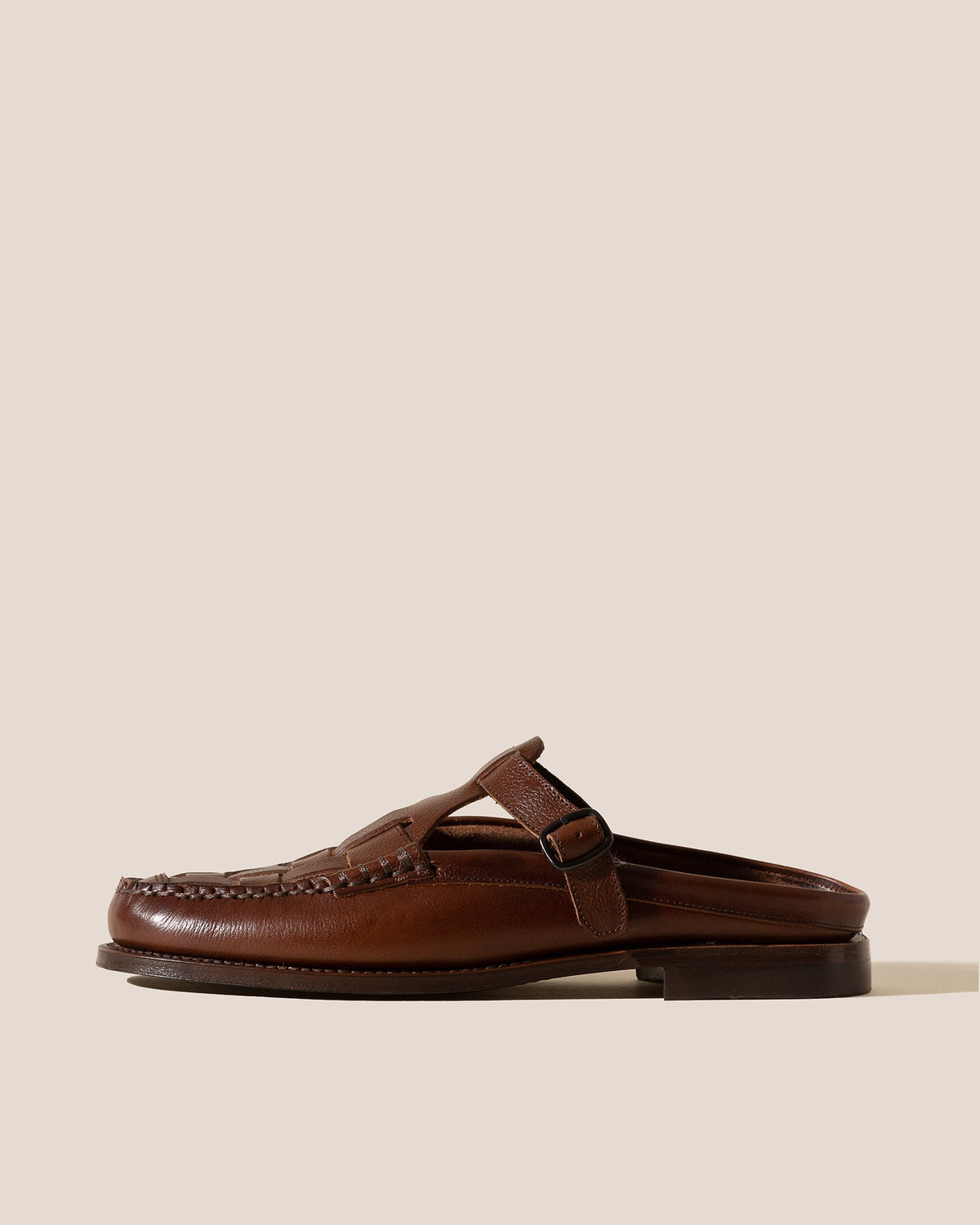 FERRIOL MULE - Woven T-bar Mule Loafer | Hereu Men