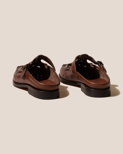 FERRIOL MULE - Woven T-bar Mule Loafer | Hereu Men