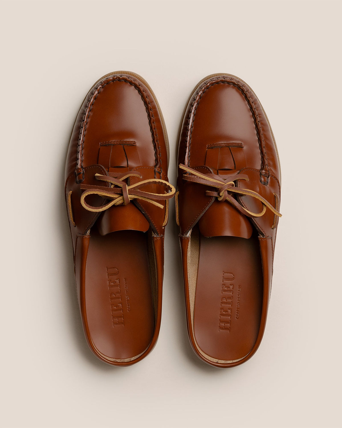 SALER MULE NAUTIC - Mule Lace-up Loafer | Hereu Men