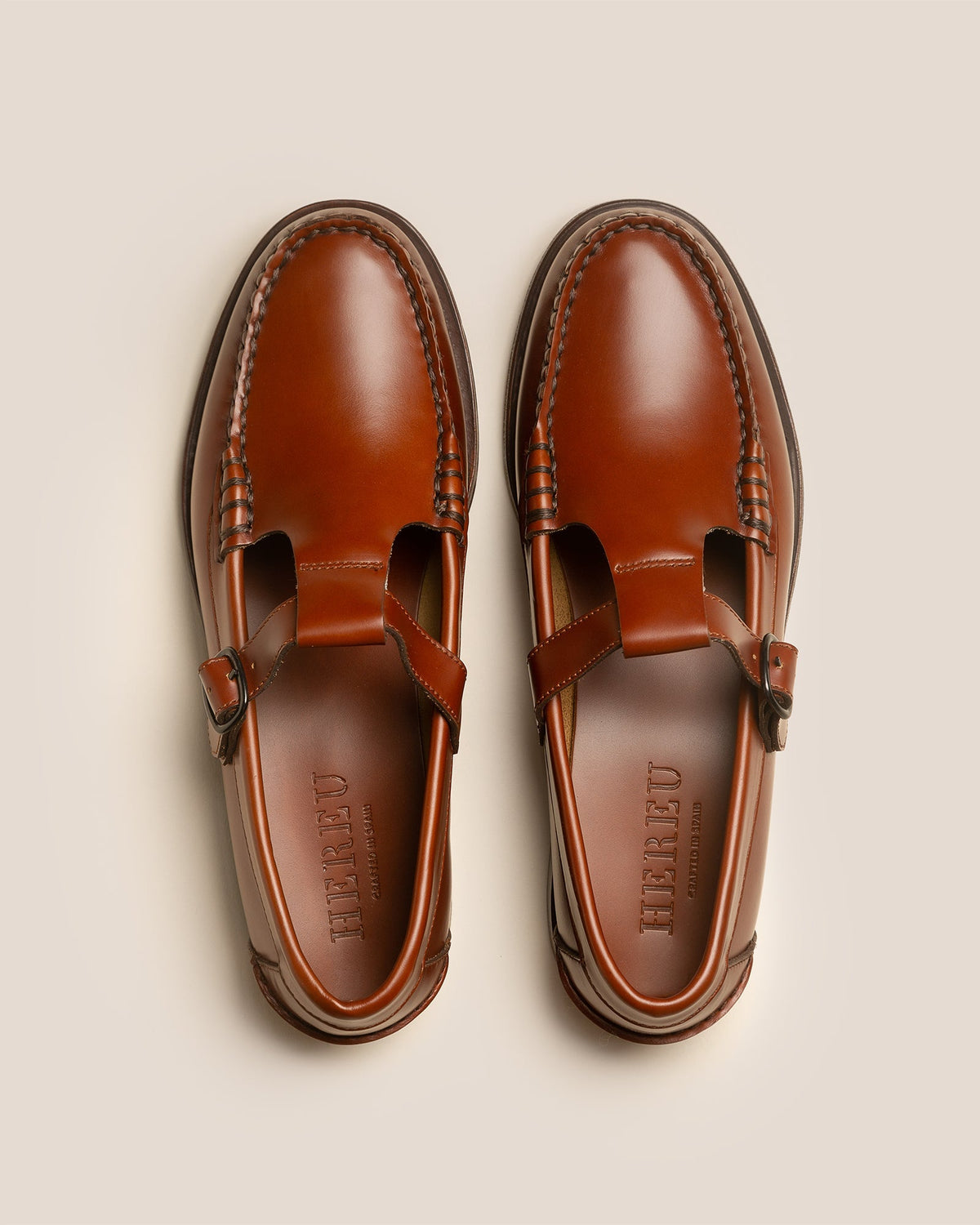 ALBER - T-bar Loafer | Hereu Men