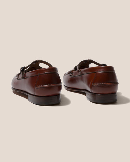MAQUEDA - Interwoven T-Bar Loafer | Hereu Men