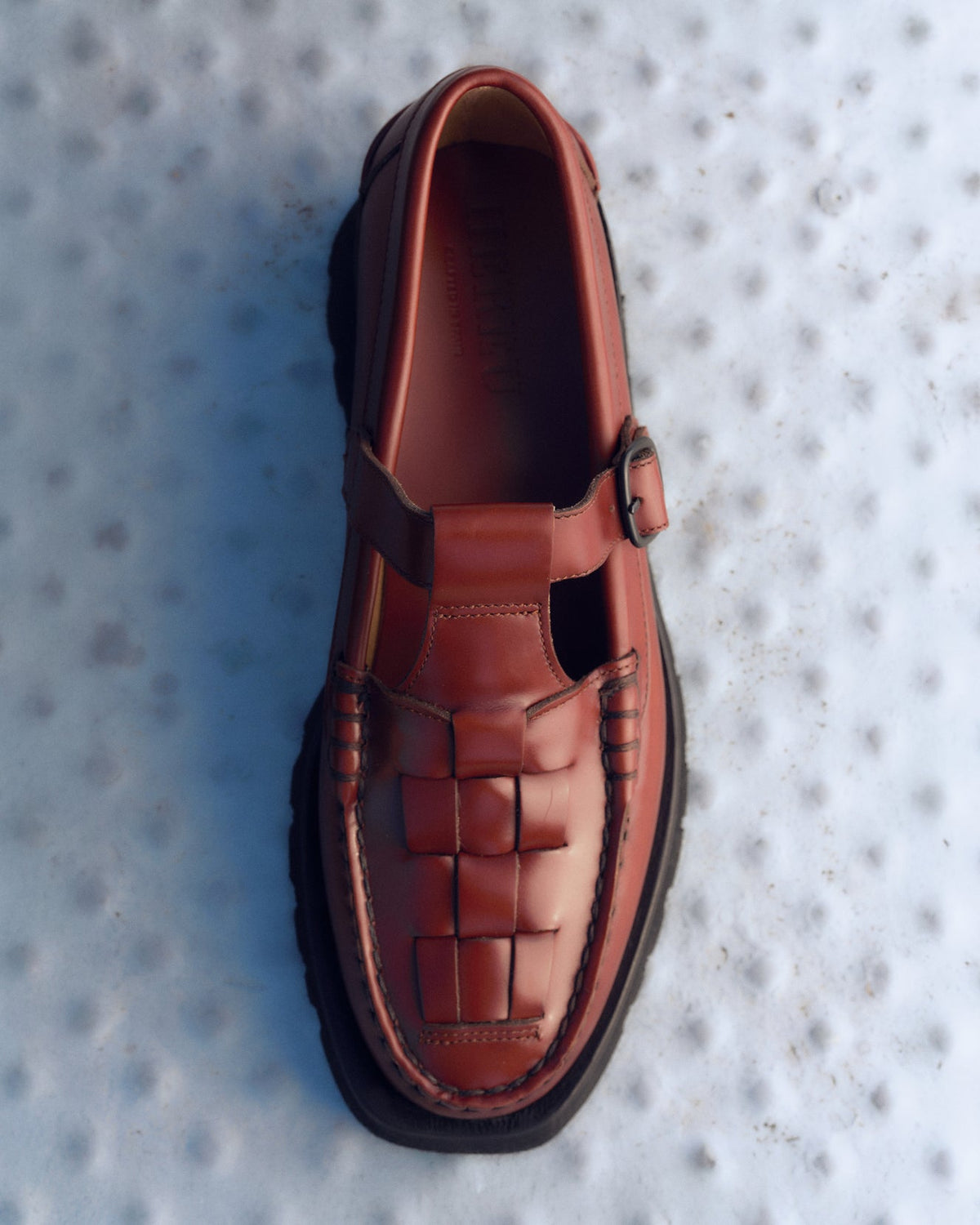 SOLLER SPORT - Tread Sole T-Bar Loafer | Hereu Men