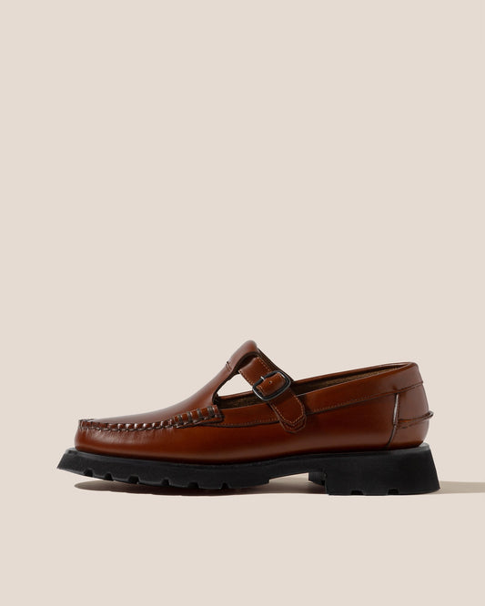 ALBER SPORT - Tread Sole T-Bar Loafer | Hereu Men