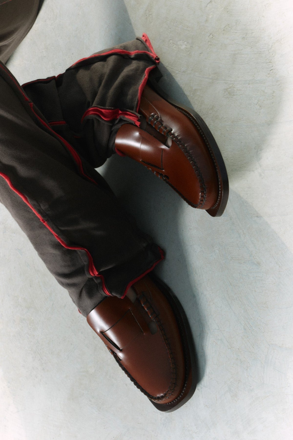 SINEU - Interlaced Detail Slip-On Loafer | Hereu Men