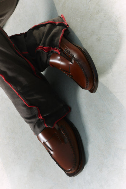 SINEU - Interlaced Detail Slip-On Loafer | Hereu Men