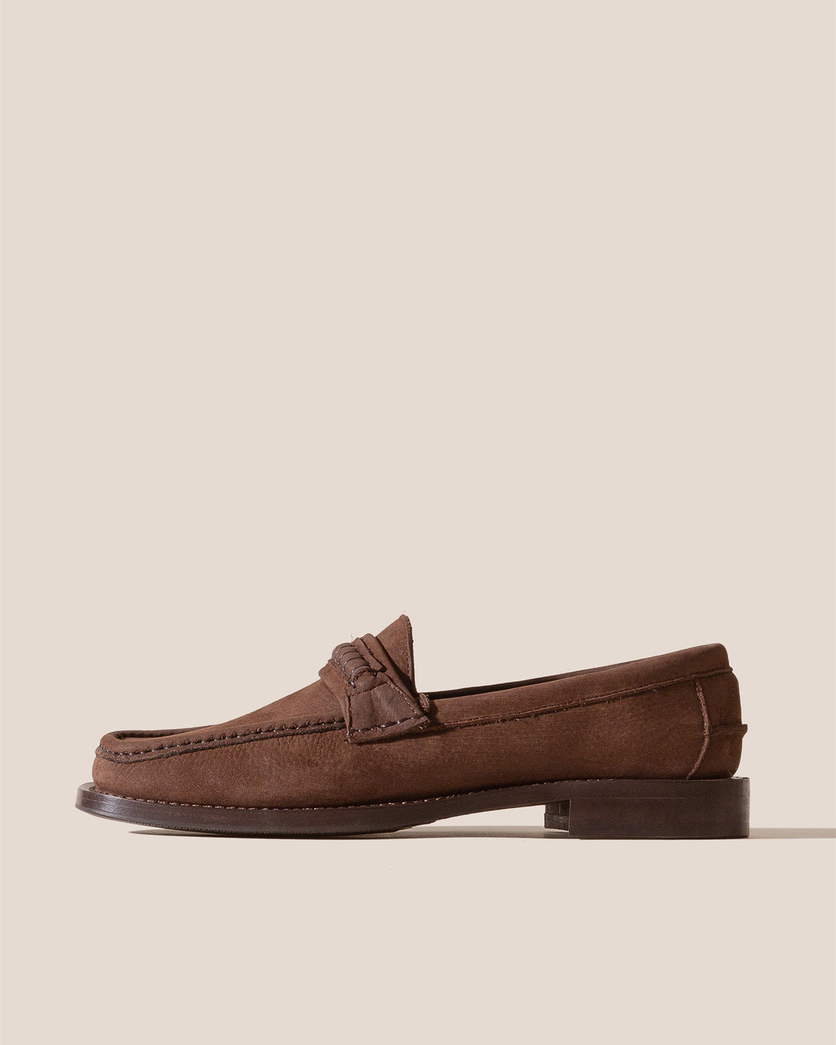 BORADA BORDON NUBUCK - Slip-on Moc Toe Loafer | Hereu Men
