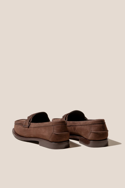 BORADA BORDON NUBUCK - Slip-on Moc Toe Loafer | Hereu Men