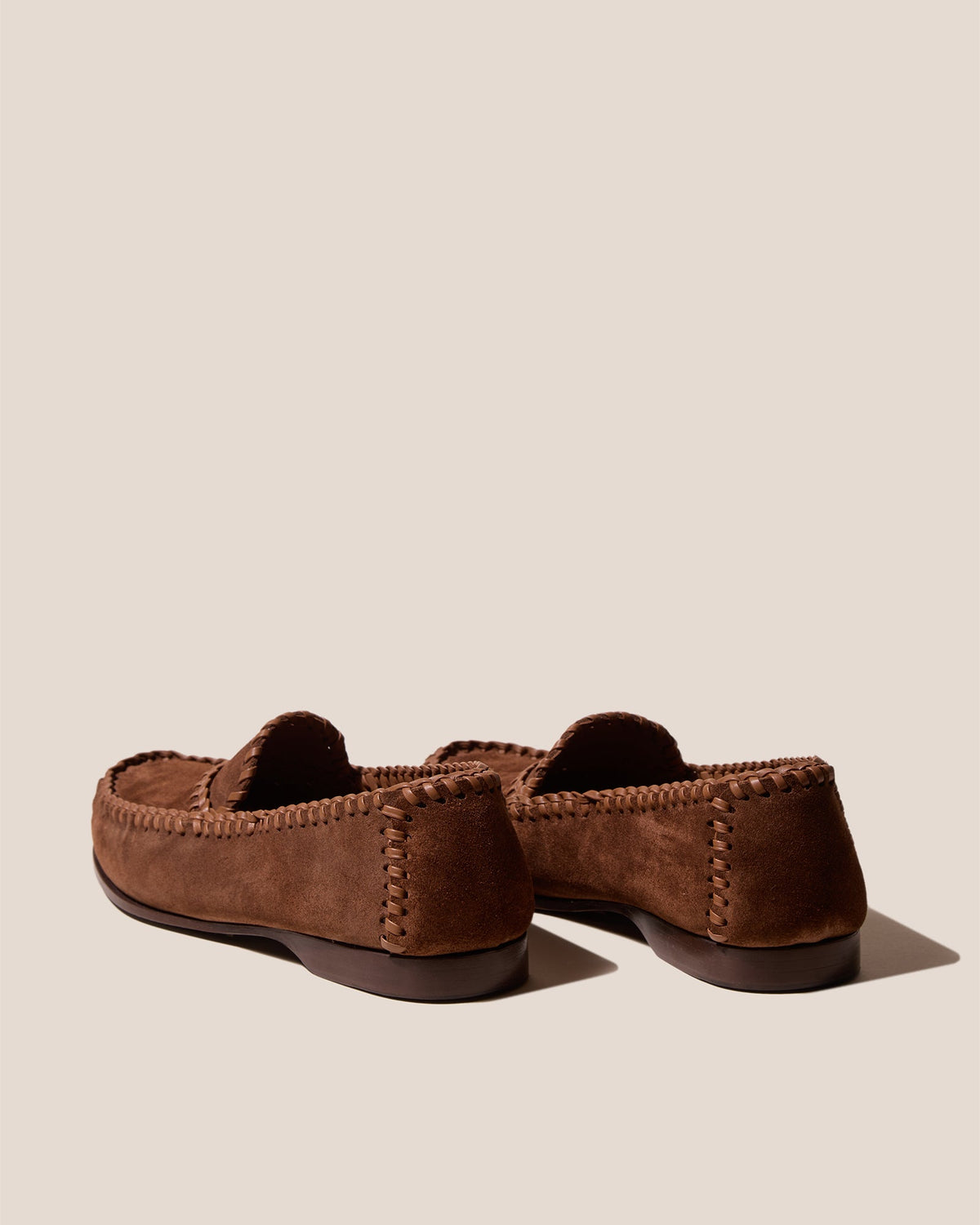 SASTRE SUEDE - Braided Seams Slip-on Loafer | Hereu Men