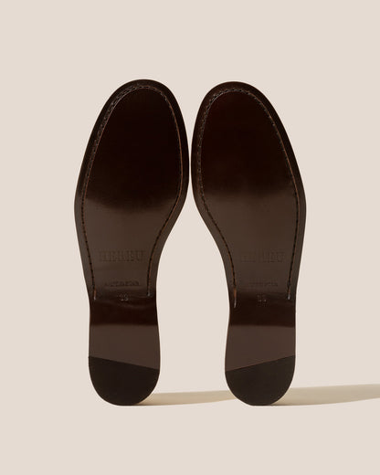 SASTRE SUEDE - Braided Seams Slip-on Loafer | Hereu Men