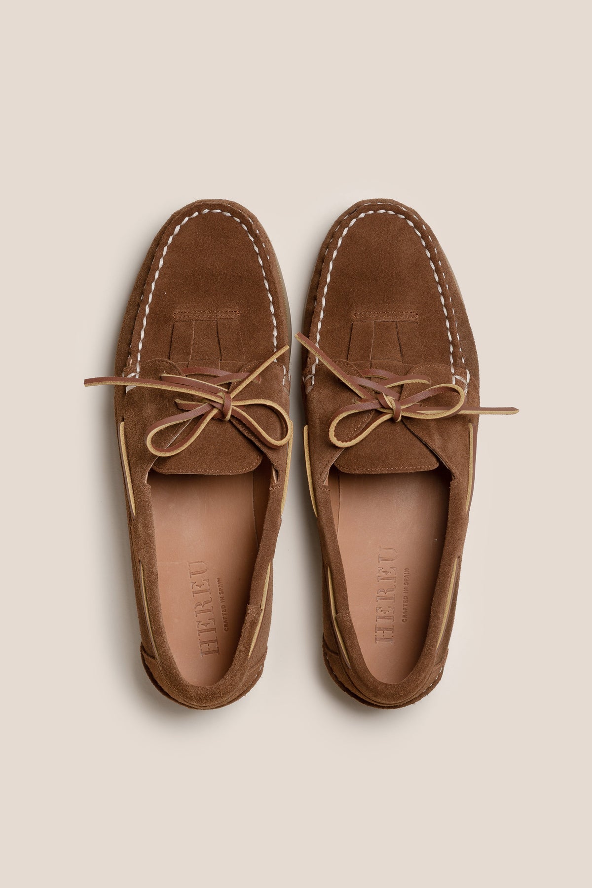 SALER NAUTIC SUEDE - Lace-up Loafer | Hereu Men