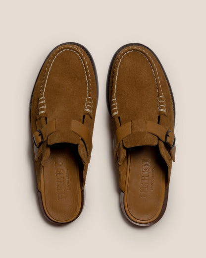 BARRACA - Buckle-strap Mule Loafer | Hereu Men