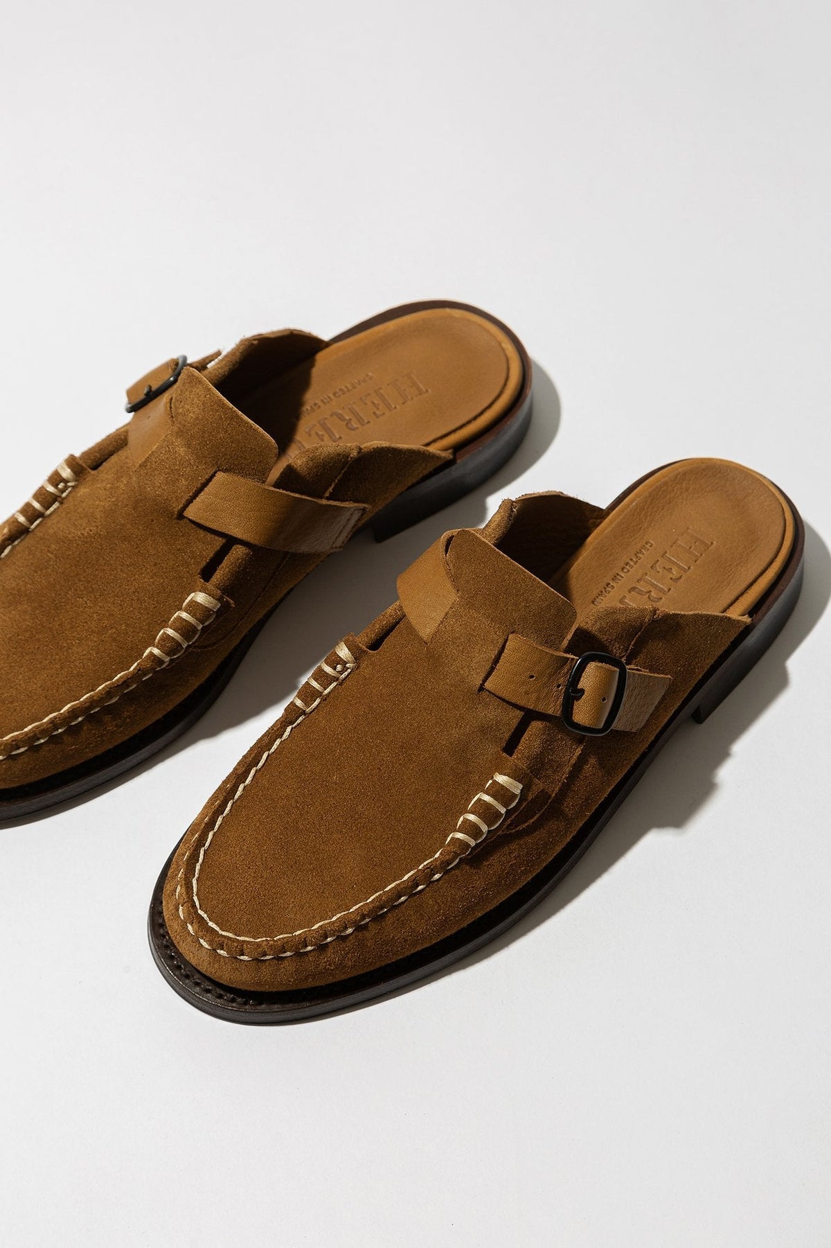 BARRACA - Buckle-strap Mule Loafer | Hereu Men