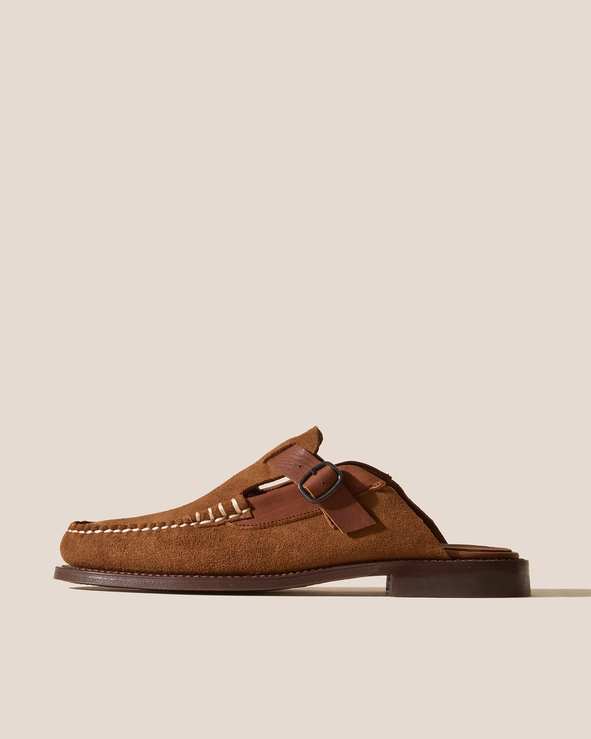 BARRACA - Buckle-strap Mule Loafer | Hereu Men