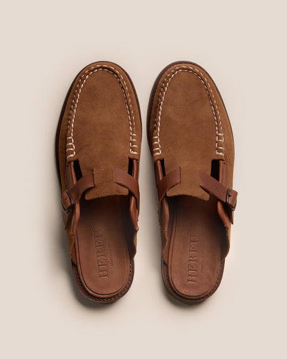 BARRACA - Buckle-strap Mule Loafer | Hereu Men
