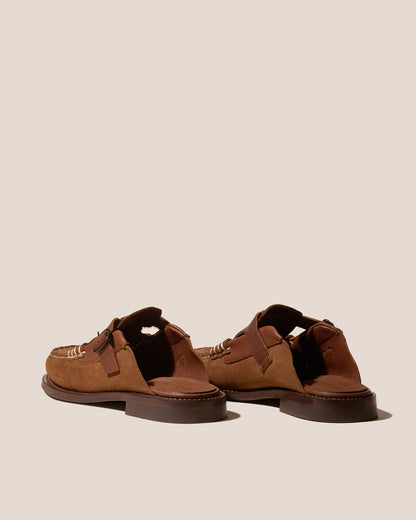 BARRACA - Buckle-strap Mule Loafer | Hereu Men