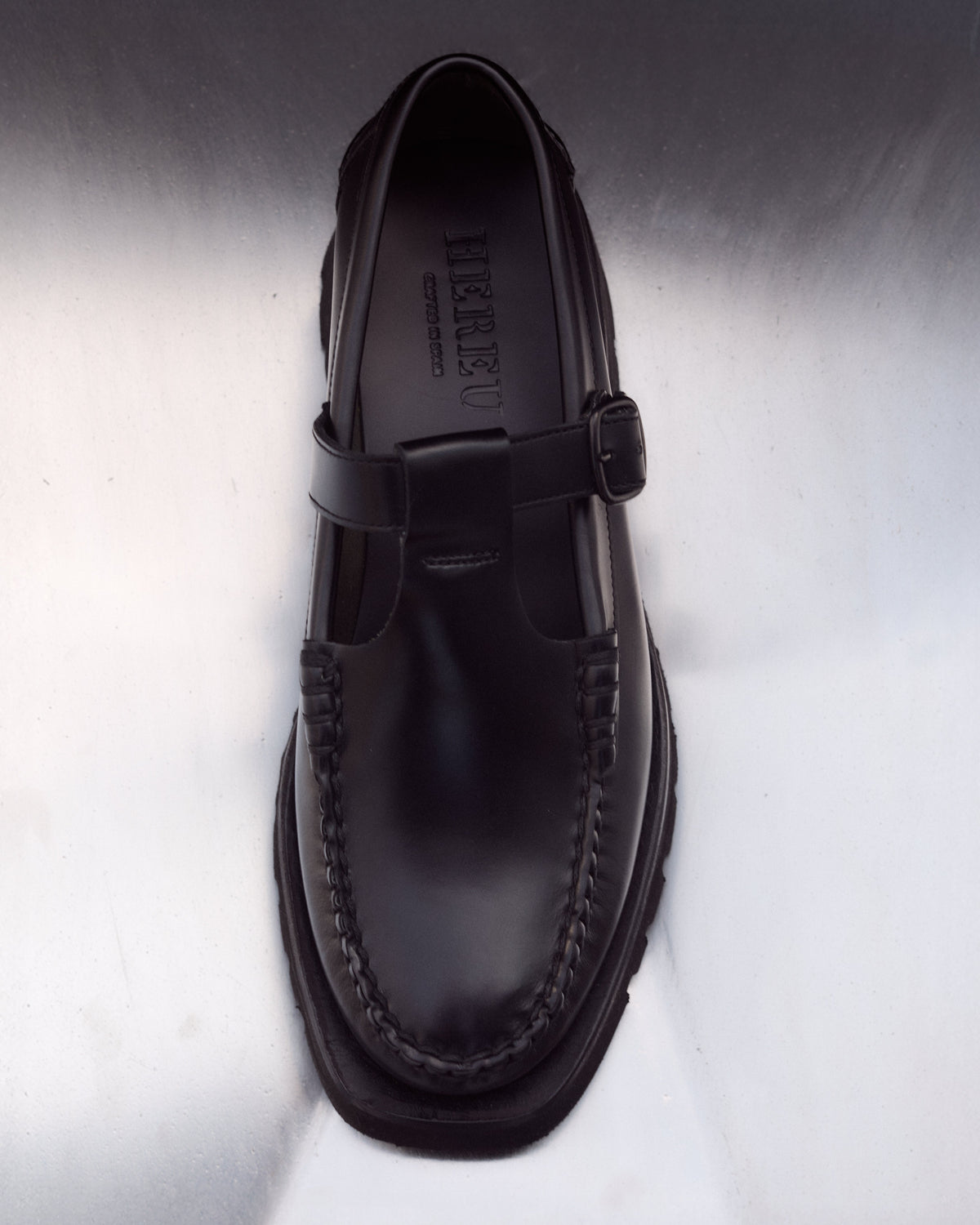 ALBER SPORT - Tread Sole T-Bar Loafer | Hereu Men