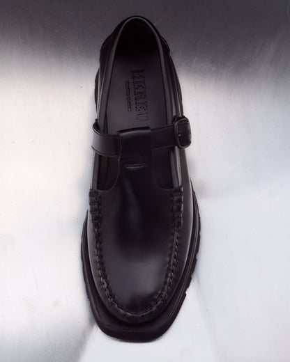 ALBER SPORT - Tread Sole T-Bar Loafer | Hereu Men