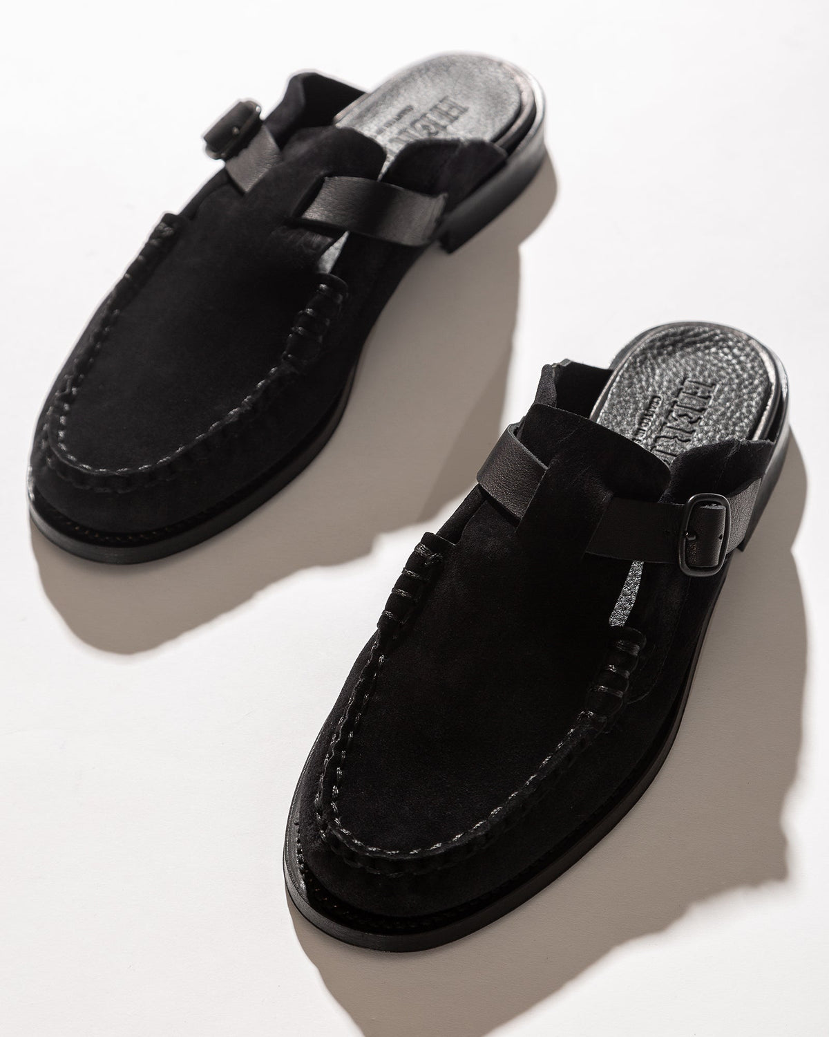 BARRACA - Buckle-strap Mule Loafer | Hereu Men