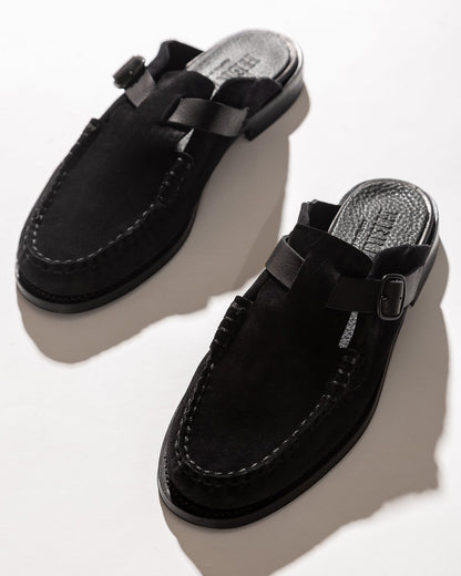 BARRACA - Buckle-strap Mule Loafer | Hereu Men