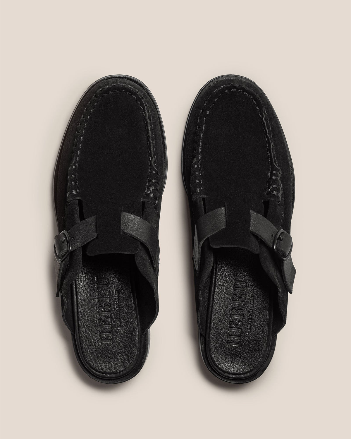 BARRACA - Buckle-strap Mule Loafer | Hereu Men
