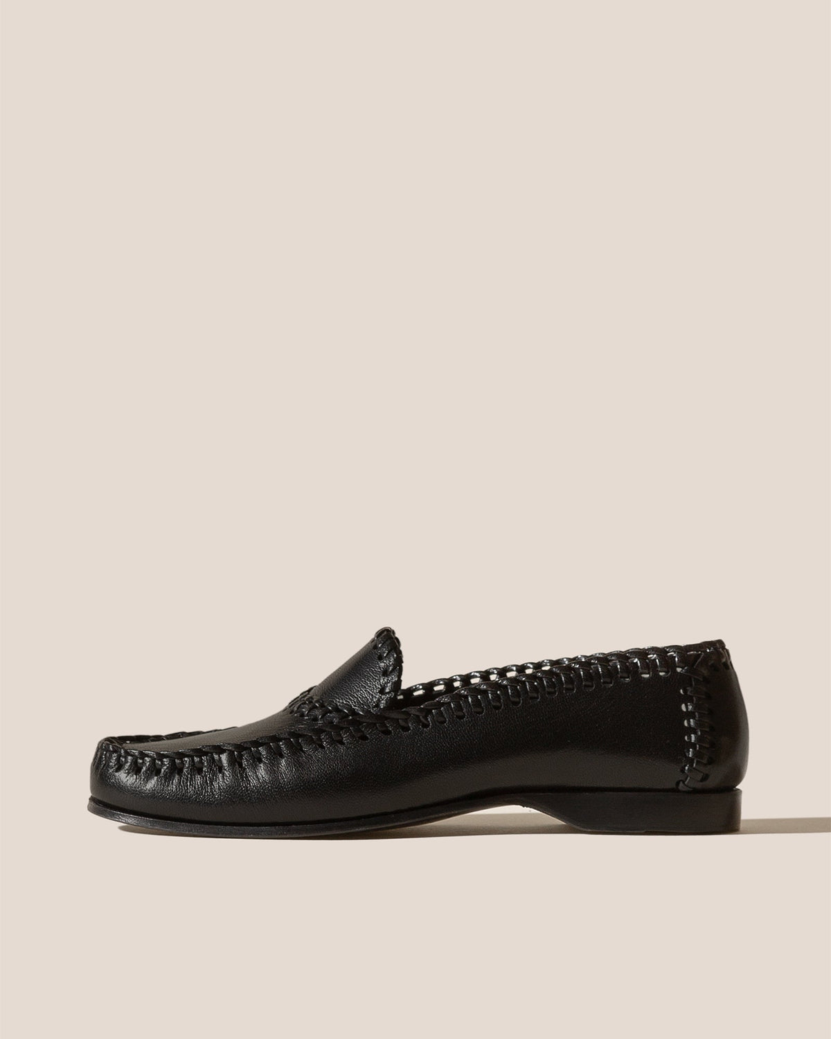 SASTRE SUPPLE SHINY - Braided Seams Slip-On Loafer | Hereu Men