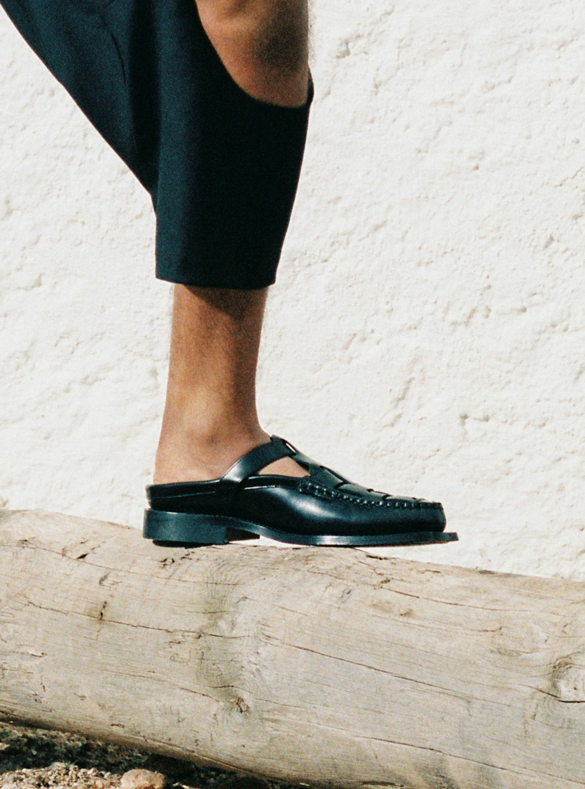 BONELL - Woven T-bar Mule Loafer | Hereu Men