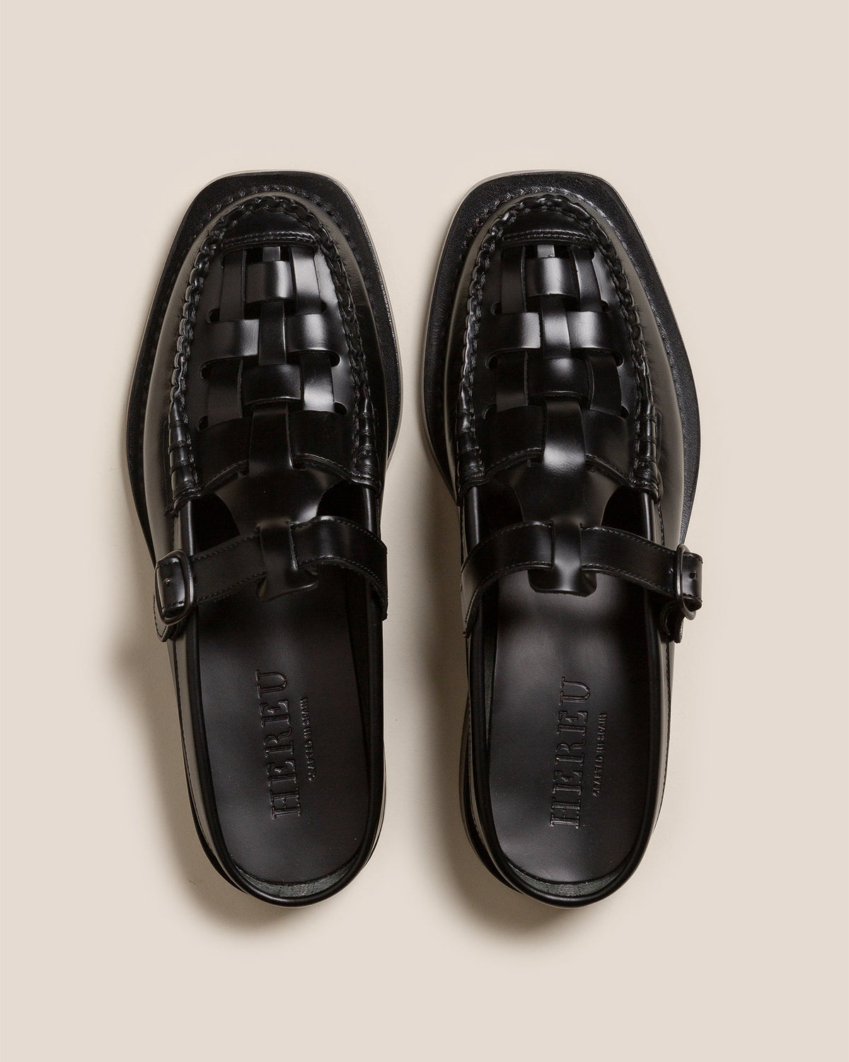 BONELL - Woven T-bar Mule Loafer | Hereu Men