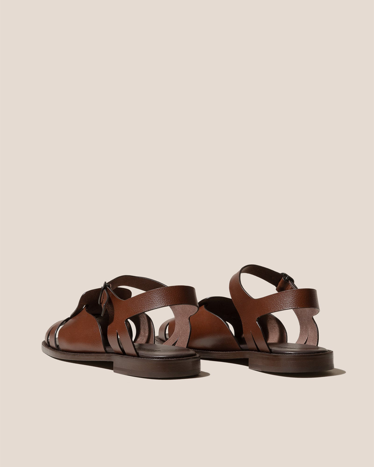 ROCA GRAINY VEG TAN - Square-toe Fisherman Sandal | Hereu Men