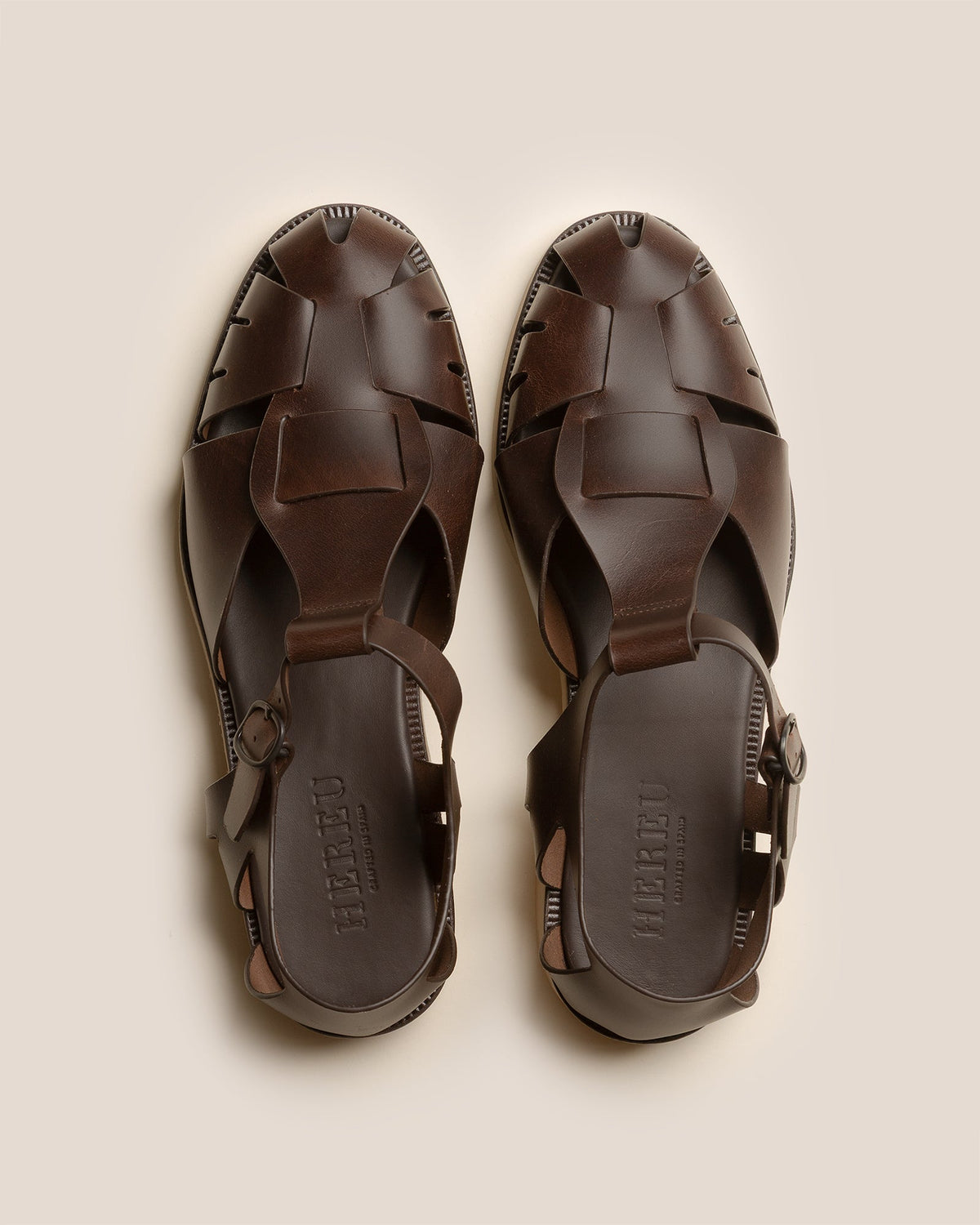 PESCA RUBBER VEG TAN - Fisherman Sandal | Hereu Men