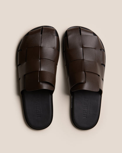 DIRA SLIM - Interwoven Mule | Hereu Men