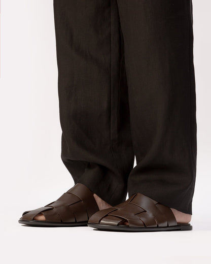 DIRA SLIM - Interwoven Mule | Hereu Men