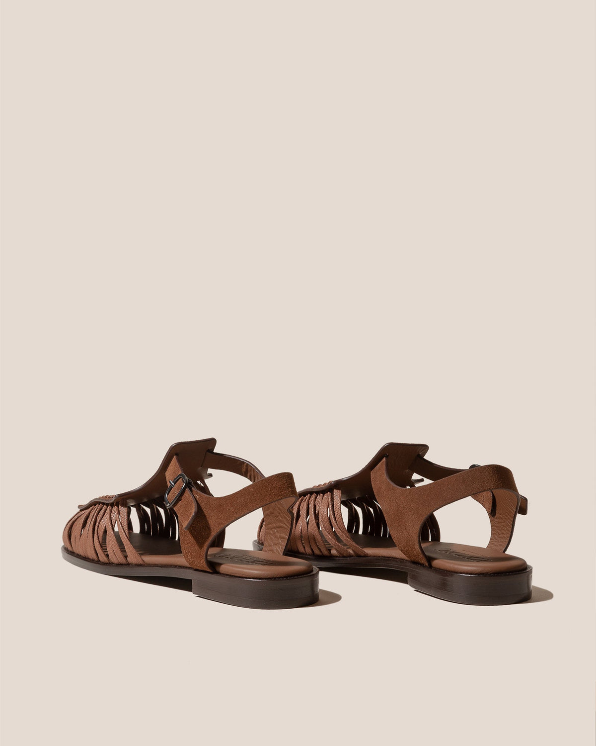 ALARO SUEDE - Square-Toe T-bar Sandal | Hereu Men