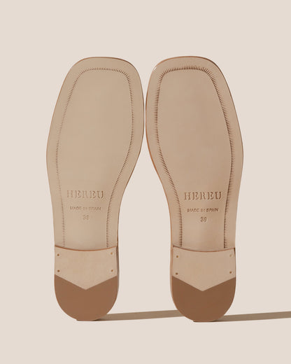 ALARO SUEDE - Square-Toe T-bar Sandal | Hereu Men
