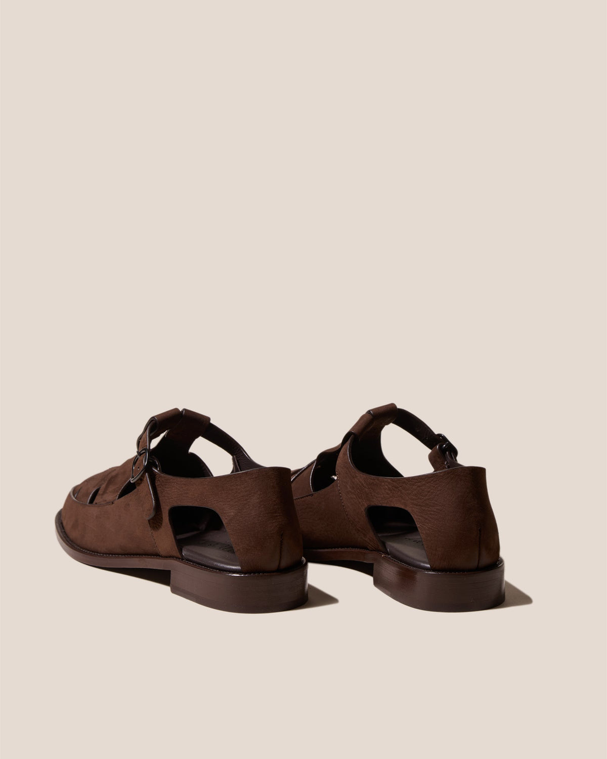 BESSO NUBUCK - Woven T-bar Sandal | Hereu Men