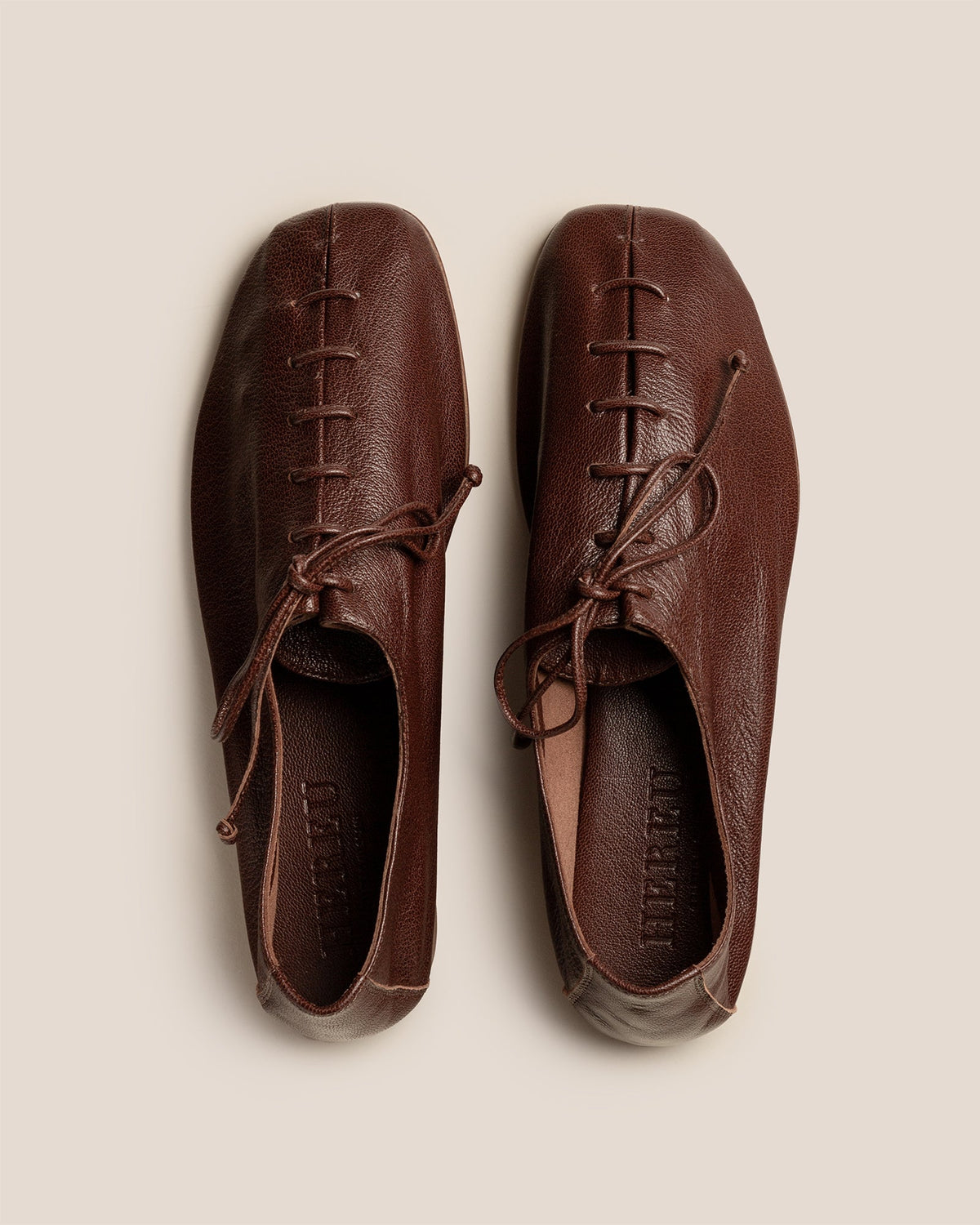 PLEGADA SHINY - Deconstructed Lace-up Shoe | Hereu Men