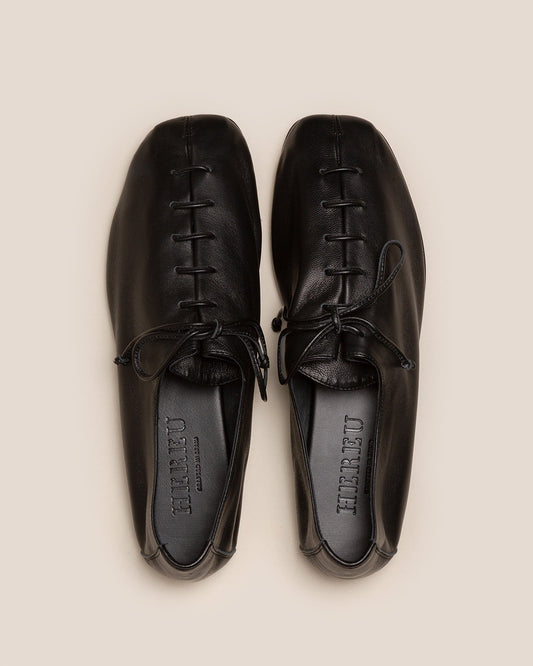 PLEGADA SHINY - Deconstructed Lace-up Shoe | Hereu Men