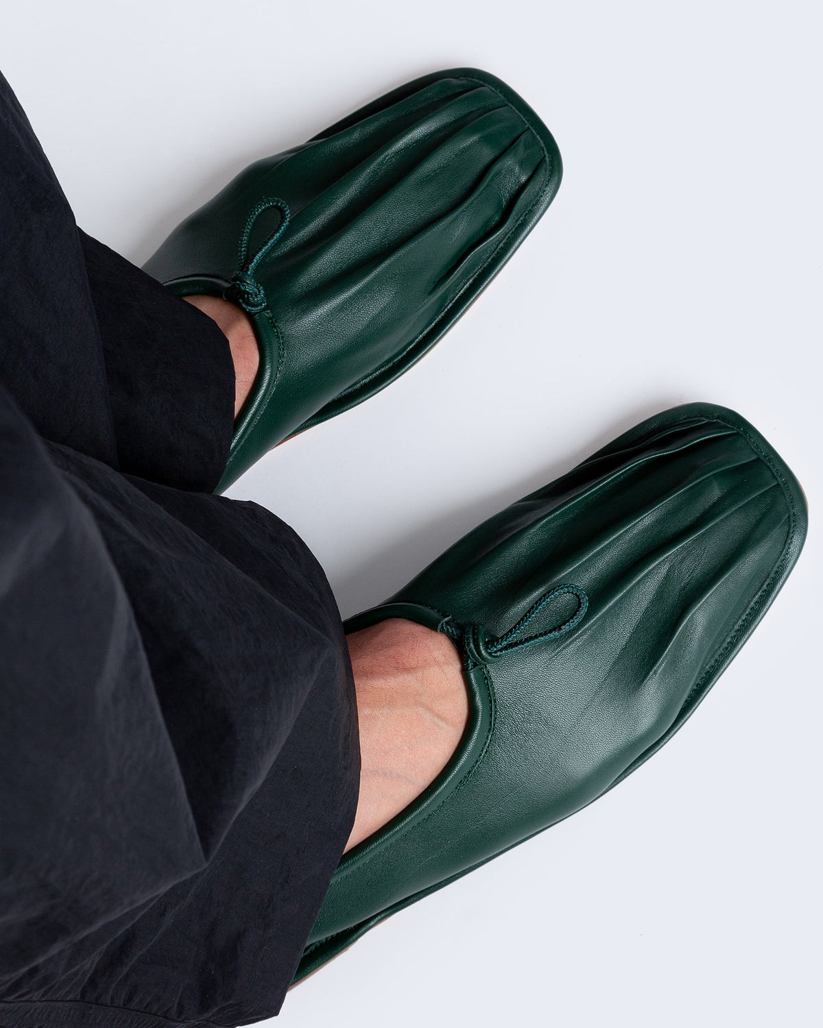 PUNTERA - Pleated-Toe Pump | Hereu Men