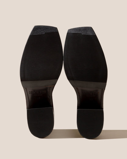 AGULLA - Square-Toe Braided Detail Chelsea Boot | Hereu Men