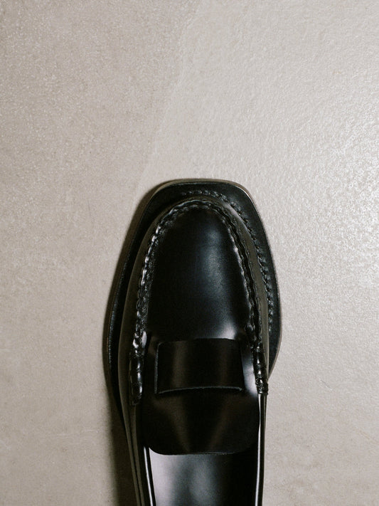 SINEU - Interlaced Detail Slip-On Loafer | Hereu Women