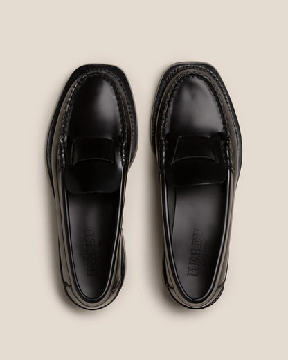 SINEU - Interlaced Detail Slip-On Loafer | Hereu Women