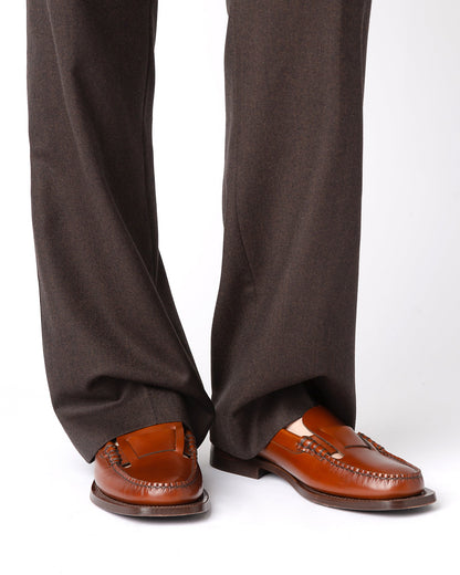 SINEU - Interlaced Detail Slip-On Loafer | Hereu Women