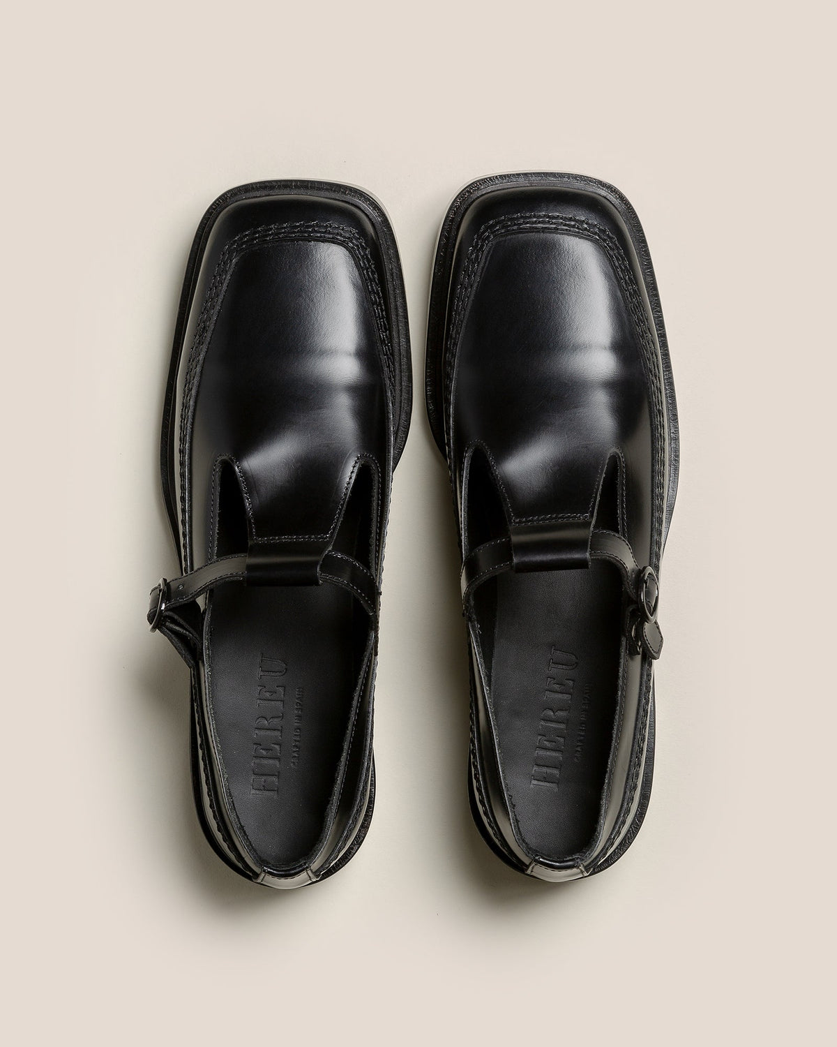 LLUISA POLISHED - T-bar Loafer | Hereu Women
