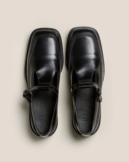 LLUISA POLISHED - T-bar Loafer | Hereu Women