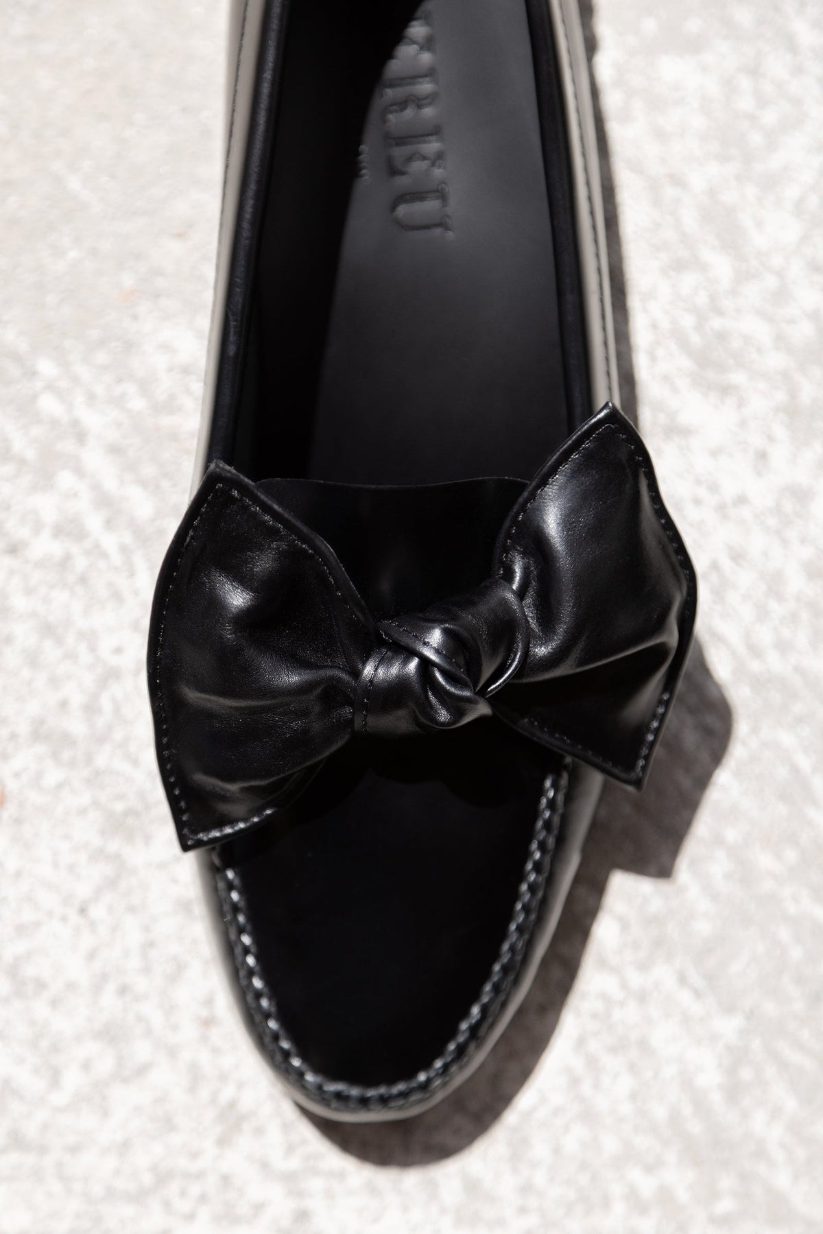 CORBATI - Bow-Detail Slip-On Loafer | Hereu Women