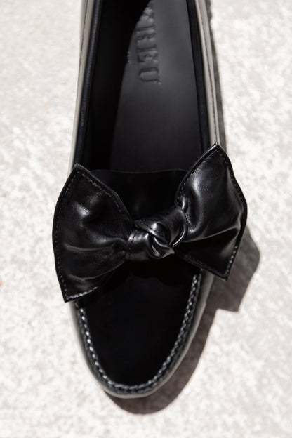 CORBATI - Bow-Detail Slip-On Loafer | Hereu Women