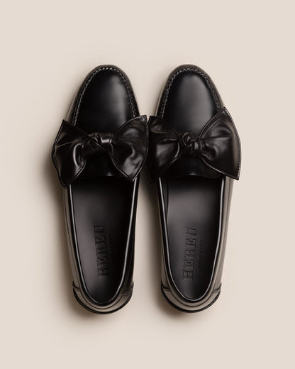 CORBATI - Bow-Detail Slip-On Loafer | Hereu Women