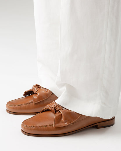 CORBATI - Bow-Detail Slip-On Loafer | Hereu Women