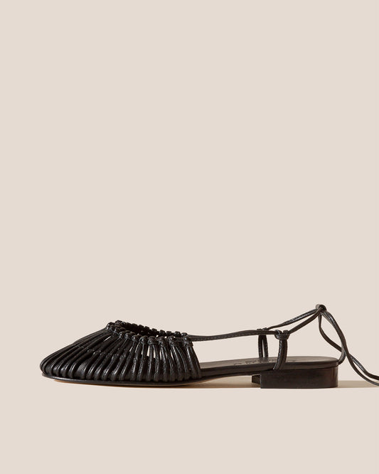 MANTERA - Round-Toe Knotted Sandal | Hereu Women