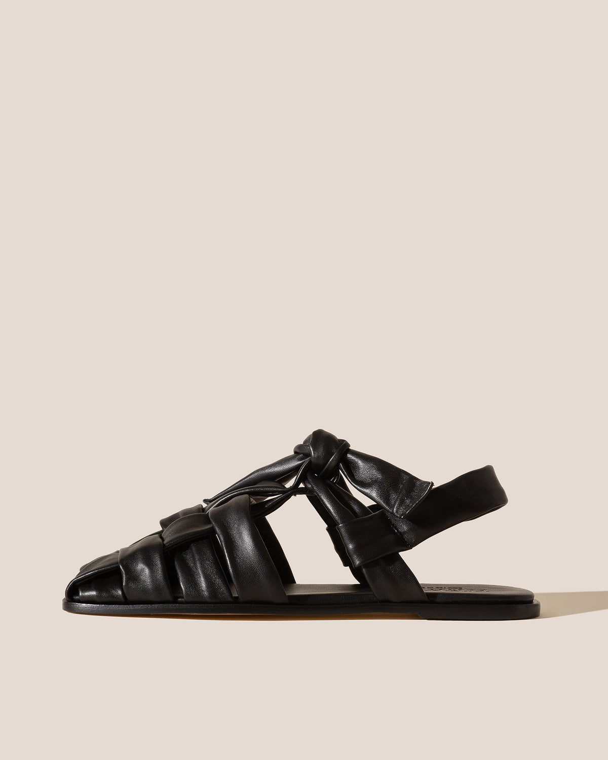 BENA - Interwoven Knotted T-bar Sandal | Hereu Women